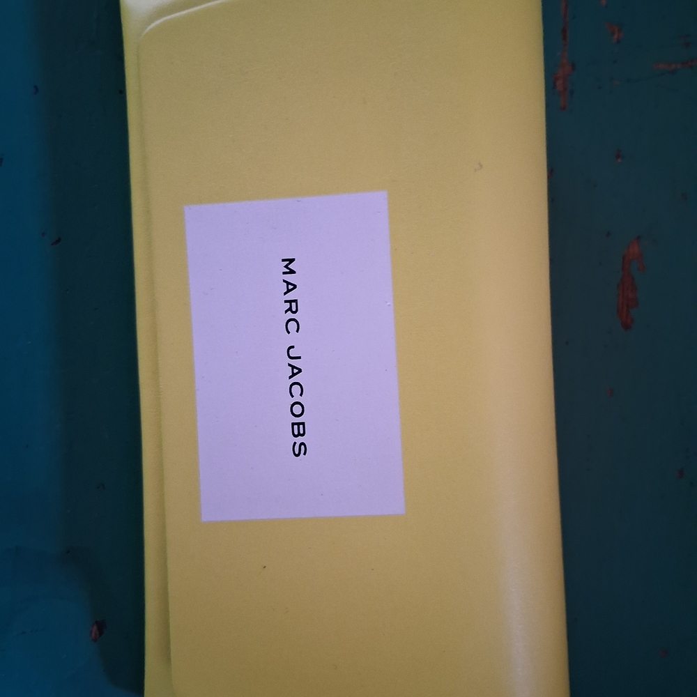 Never Used Marc Jacobs Yellow Sunglasses Case
